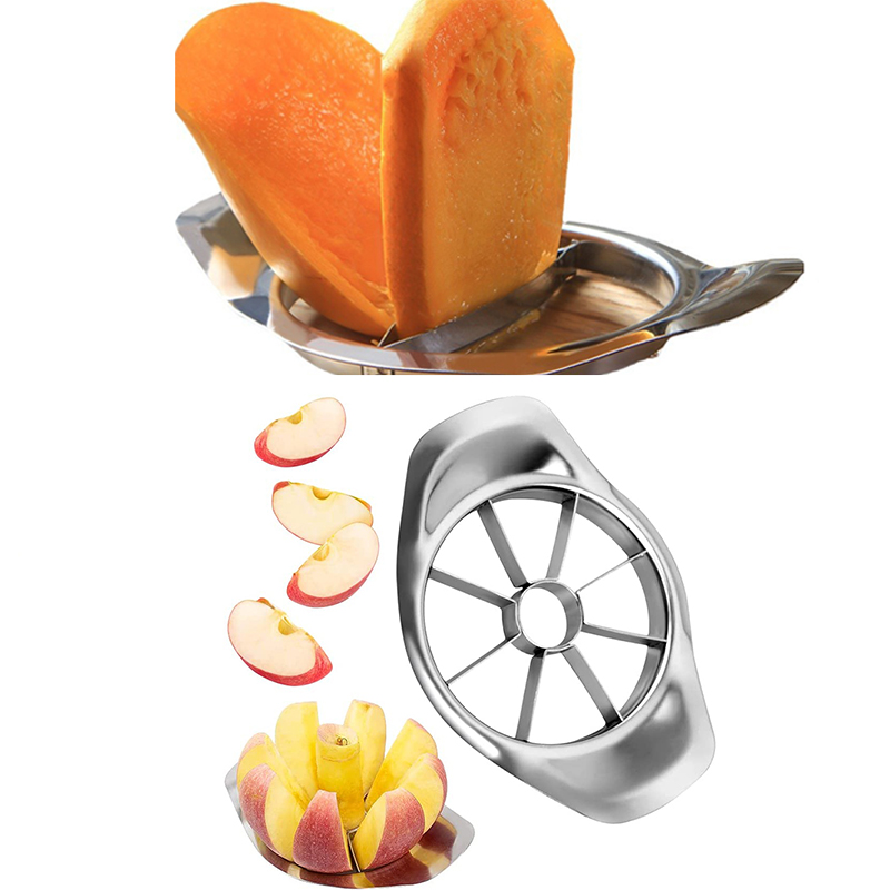 Kitchen Gadgets Smart - Stainless Steel Mango Cutter Apple Slicer