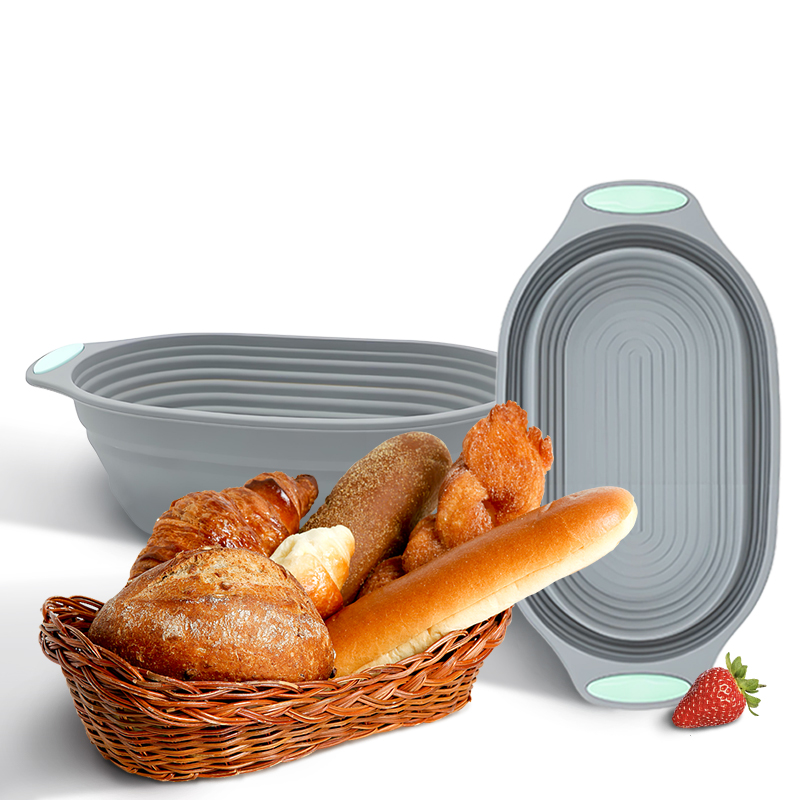 Kitchen Hanging Gadgets - 1PC Silicone Foldable Banneton Bread Proofing