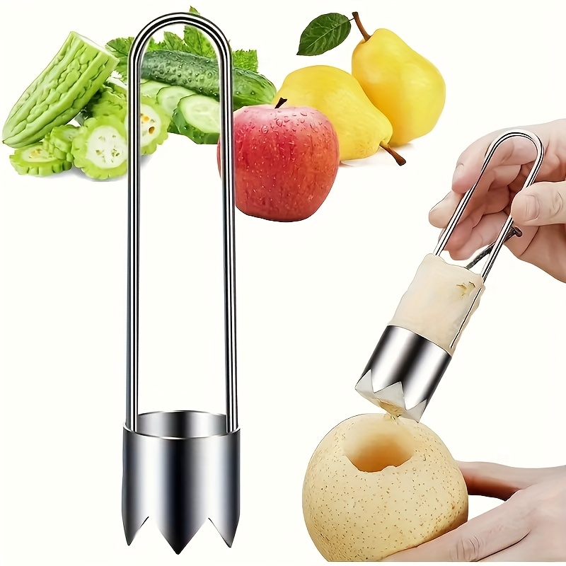 Quality Kitchen Gadgets - Stainless Steel Fruit Vegetable Core Remover