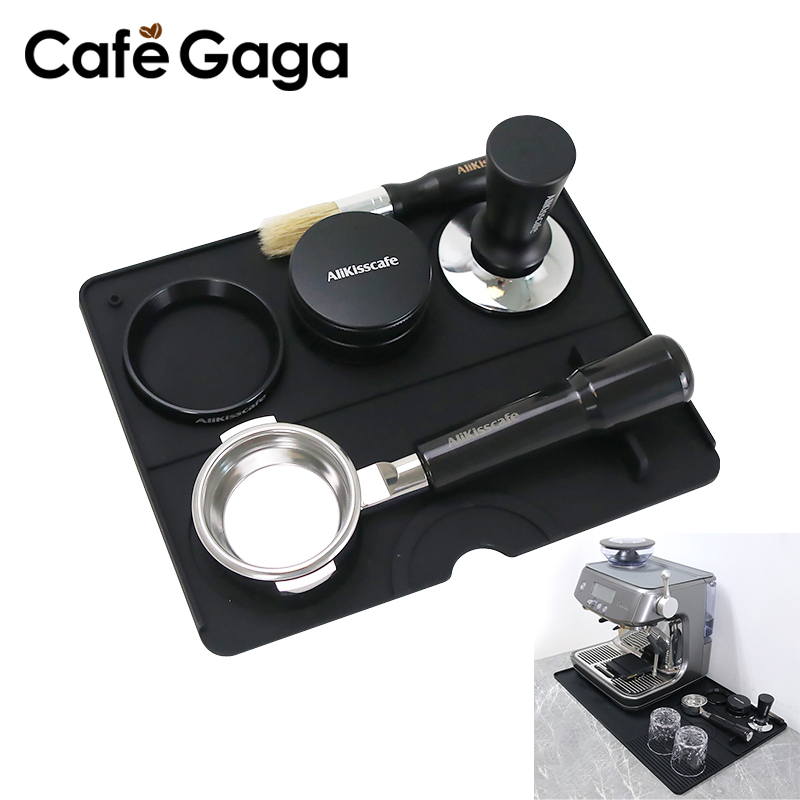 Quality Kitchen Gadgets - Coffee Tamper Mat Espresso Portafilter Station