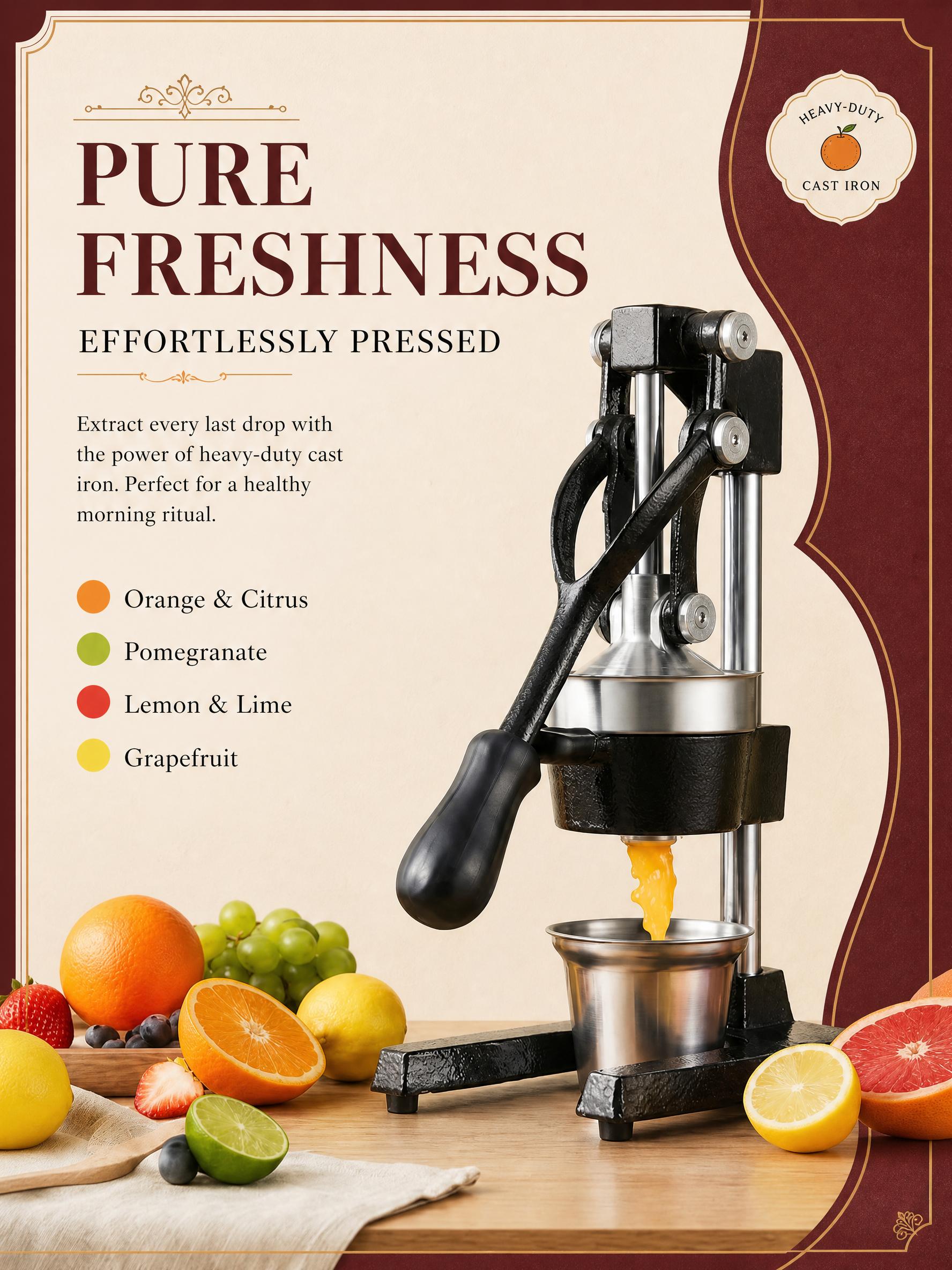 Manual Juicer, Manual Citrus J - огляд і ціна Kitchen Gadgets Juicer