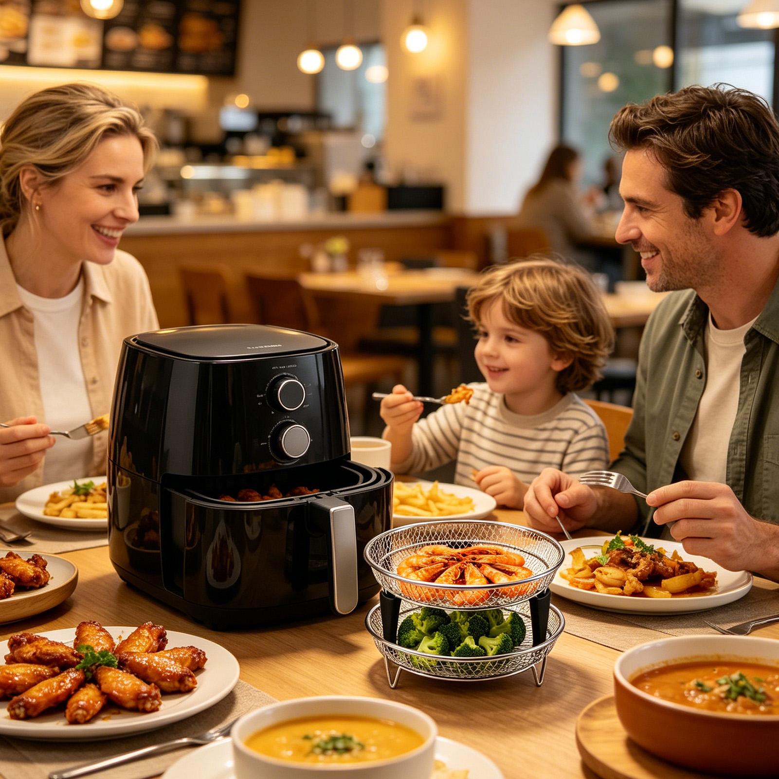 Air Fryer Basket Stainless Ste - огляд і ціна Kitchen Gadgets Air Fryer