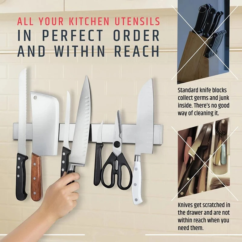 Professional Magnetic Knife St - огляд і ціна Magnetic Knife Strip