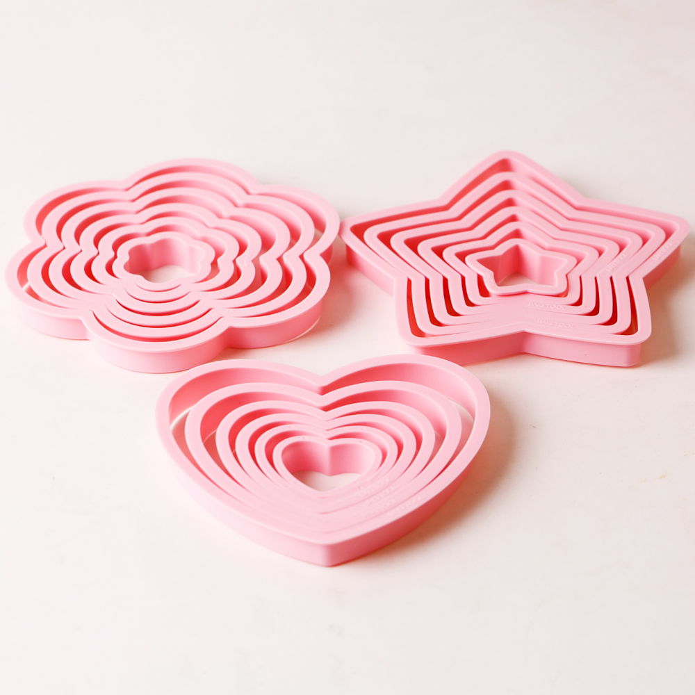 1set/3sets Pink Heart Star Flo - огляд і ціна Kitchen Gadgets Set