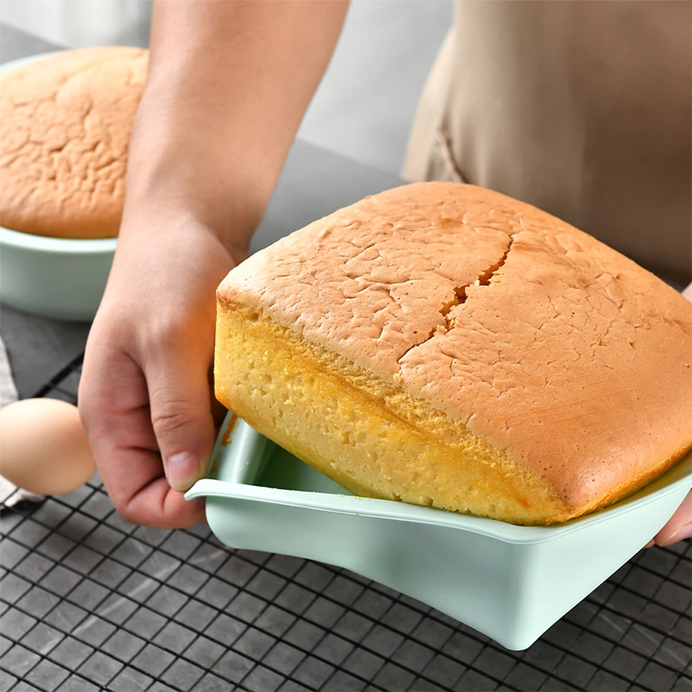 1/4Pcs Silicone Square Cake Mo - огляд і ціна Quality Kitchen Gadgets