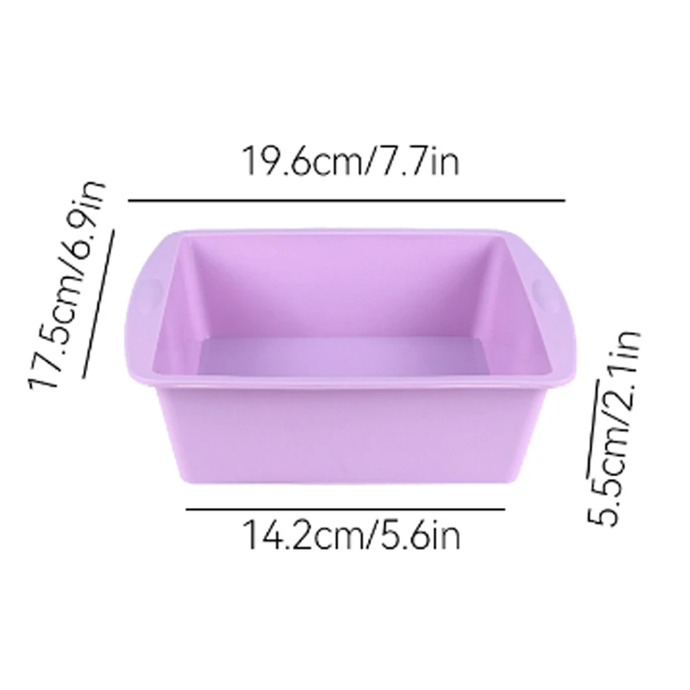 1/4Pcs Silicone Square Cake Mo - огляд і ціна Quality Kitchen Gadgets