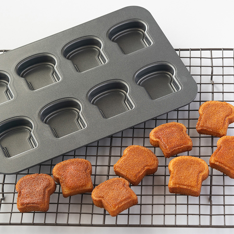 8 Cavity Toast Bread Pattern C - огляд і ціна Kitchen Gadgets Baking