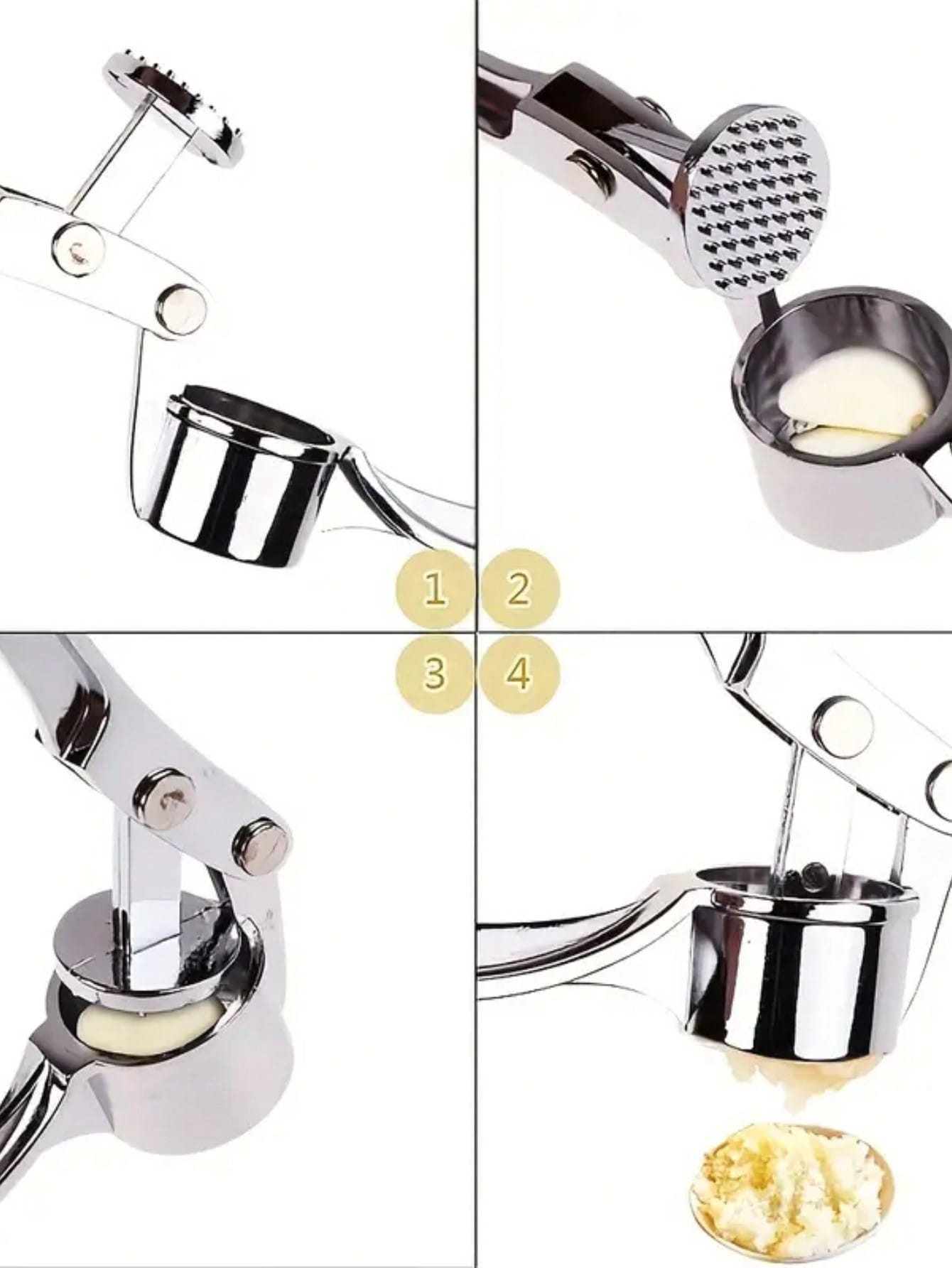 1pc, Garlic Press Washable Gar - огляд і ціна Kitchen Gadgets Juicer