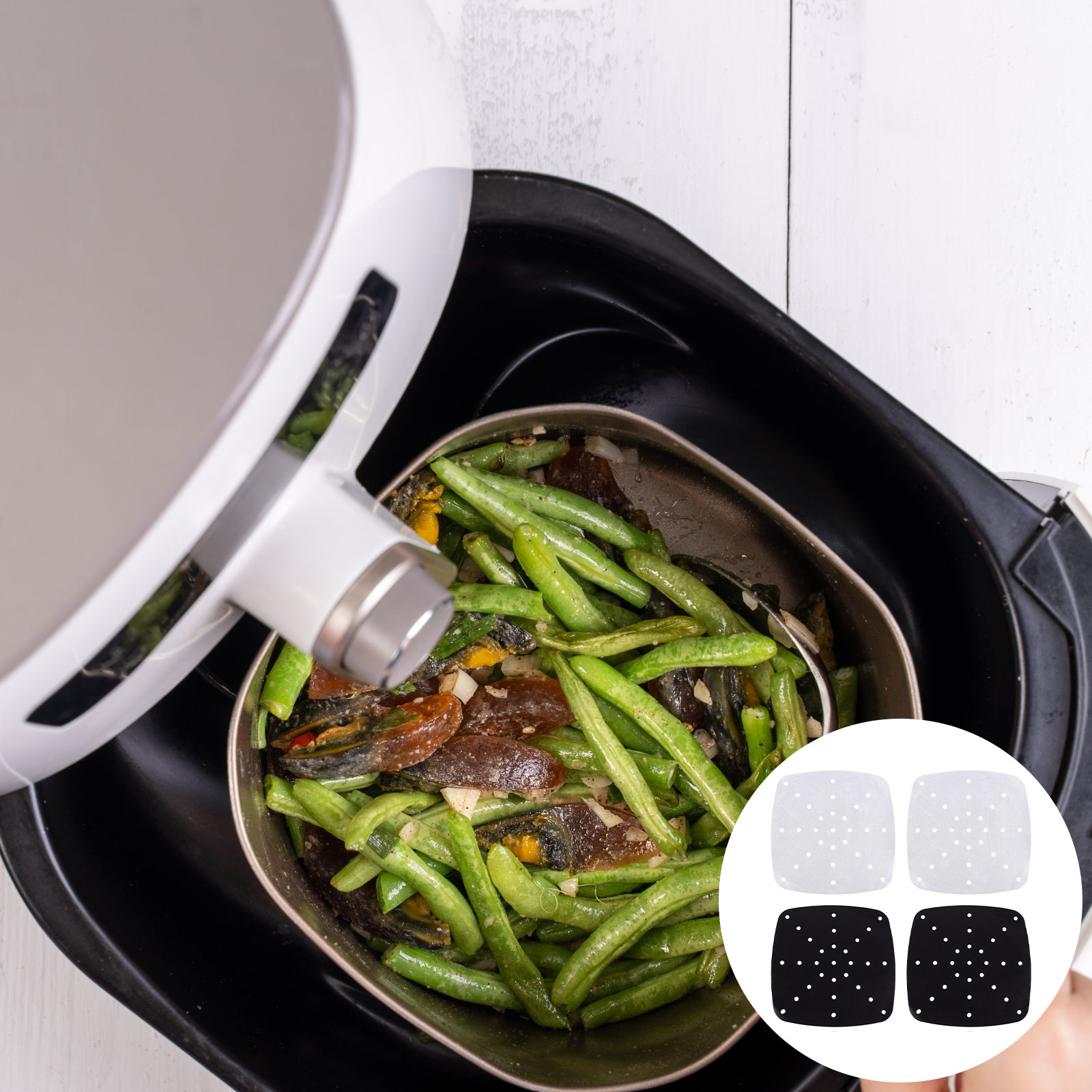 4Pcs Heat Resistant Air Fryer  - огляд і ціна Kitchen Gadgets Baking