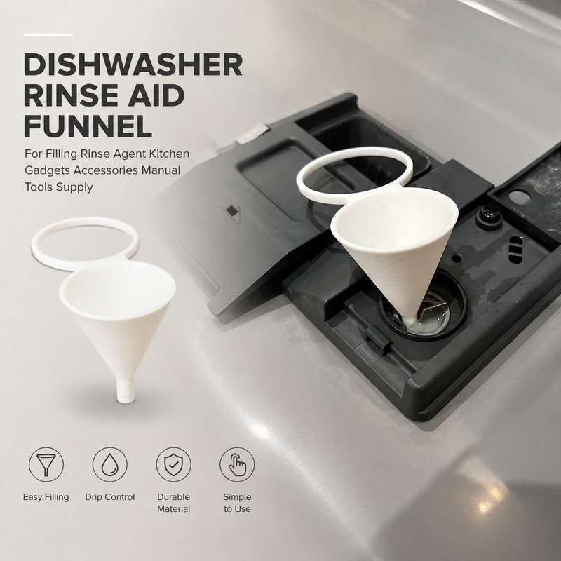 Mini Funnel For Dishwasher Rin - огляд і ціна Kitchenaid Kitchen Gadgets