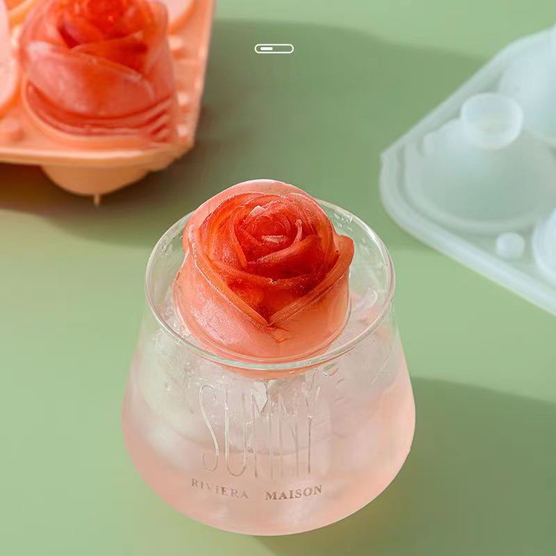 3D Rose Ice Molds 4 Holes Ice  - огляд і ціна Quality Kitchen Gadgets