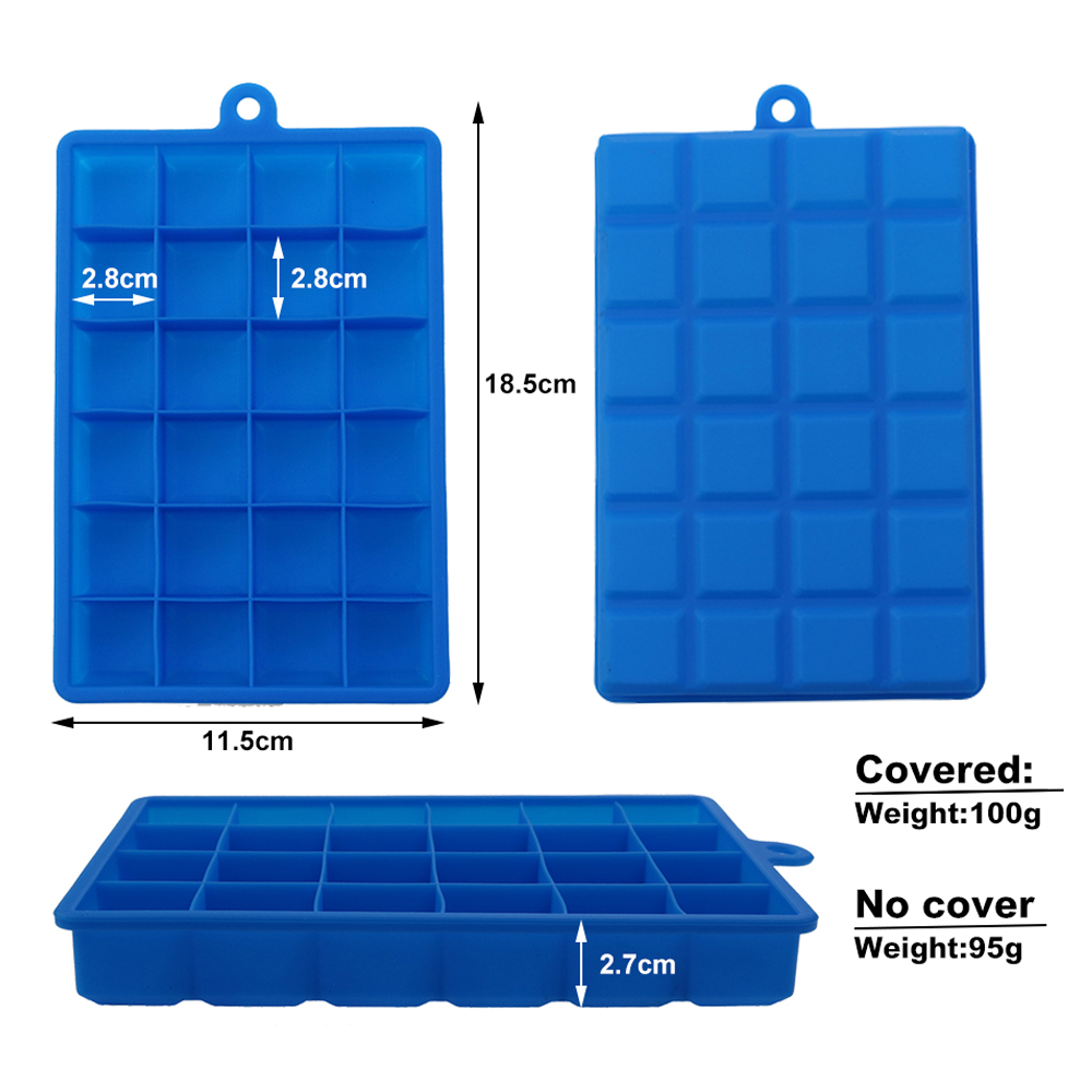 With Lid /No Lid 24-hole Silic - огляд і ціна Kitchen Gadgets Baking