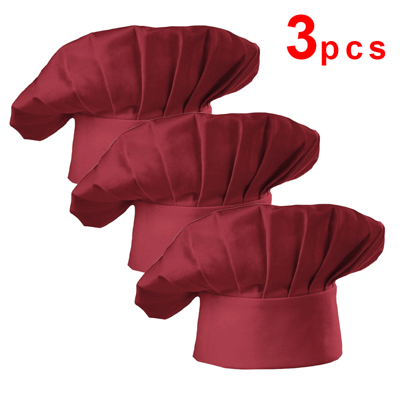 3pcs High22cm Cook Hat White C - огляд і ціна Kitchen Gadgets You Need