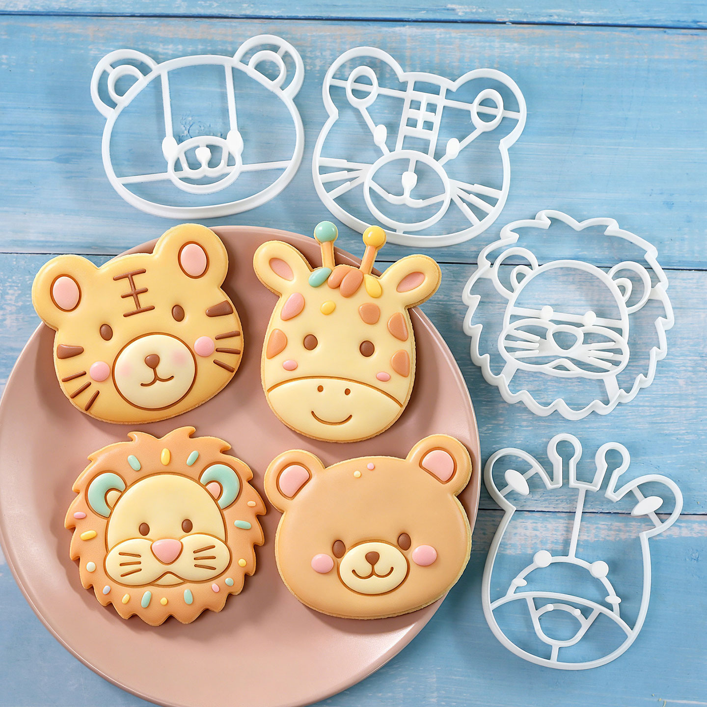 4 Pcs Animal Cookie Cutters Se - огляд і ціна Kitchen Gadgets Set
