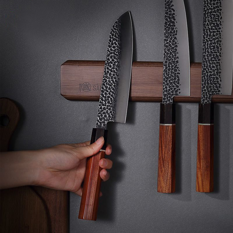 Brand Thick Acacia Wood Magnet - огляд і ціна Magnetic Knife Strip