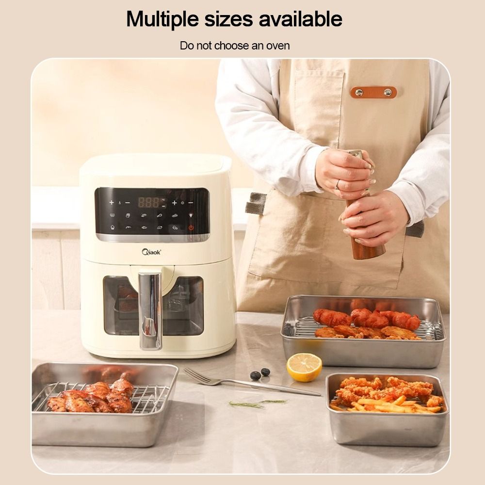 Round Square Cooking Rack With - огляд і ціна Kitchen Gadgets Air Fryer
