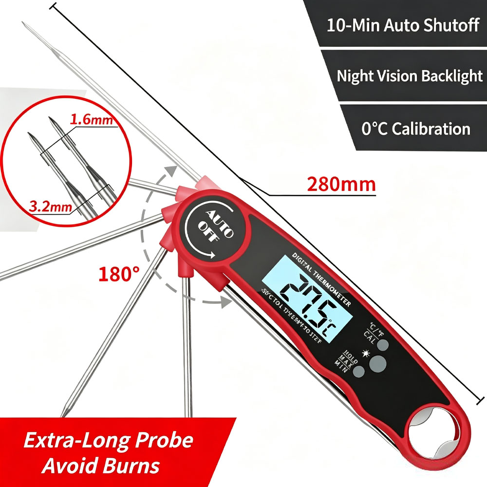 Meat Thermometer Digital – Ins - огляд і ціна Kitchen Gadgets Air Fryer