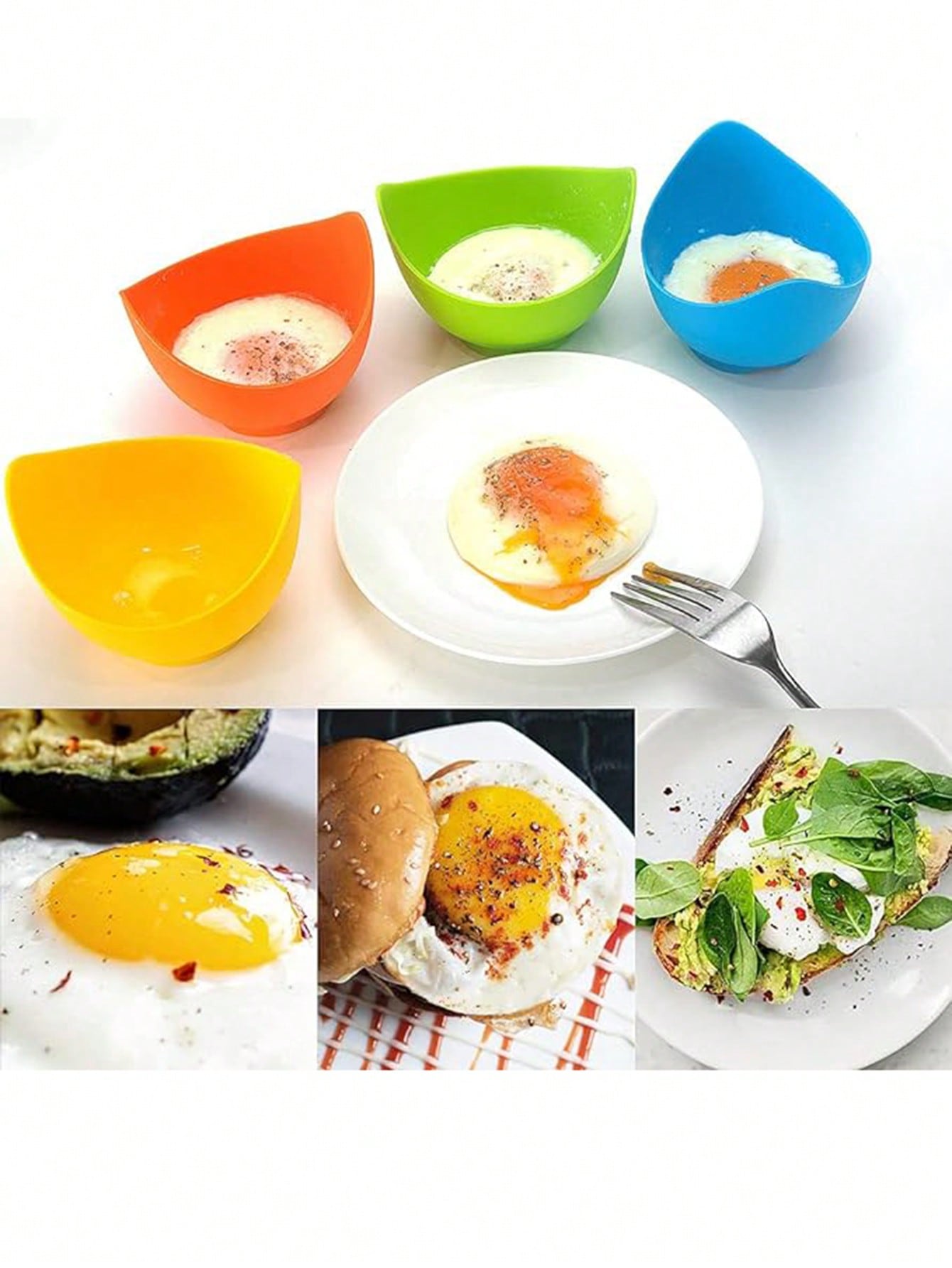 4pcs In Random Colors Egg Boil - огляд і ціна Kitchen Gadgets Air Fryer