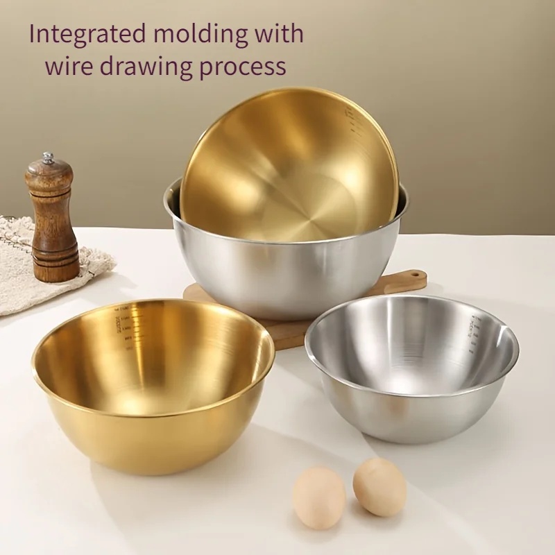 3PCS Stainless Steel Mixing Bo - огляд і ціна Quality Kitchen Gadgets