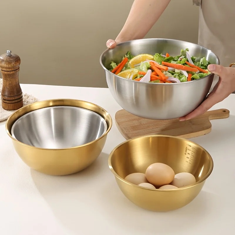 3PCS Stainless Steel Mixing Bo - огляд і ціна Quality Kitchen Gadgets